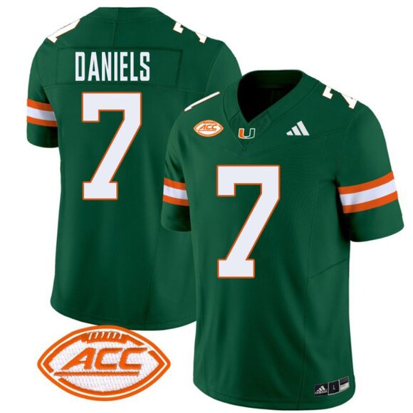 Mens YouthsKids CJ Daniels Green Stitched Jersey Vapor